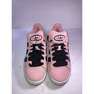 Adidas Campus Pink on Pink Suede Sneakers Wm Sz 9 Includes Pink Laces